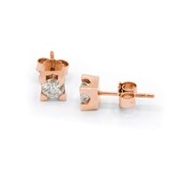 Earrings Promesse Woman in Gold Diamante 0.16 Ct OPPXOR016 - OPPXOR016
